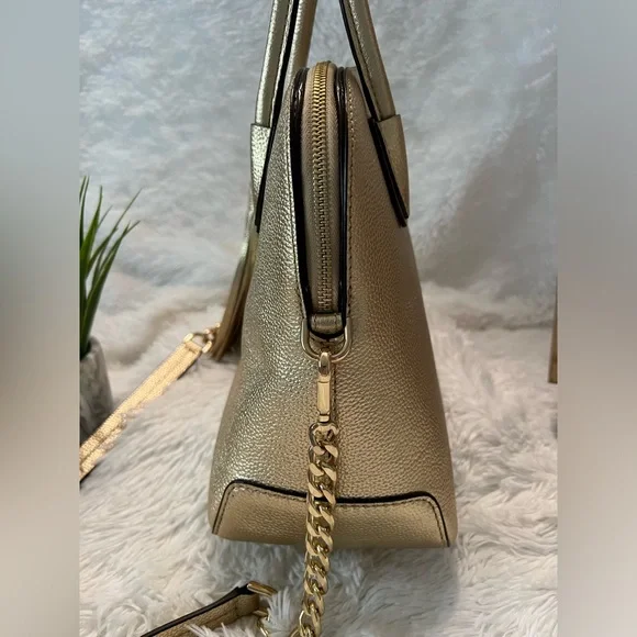 🎉🎉Michael Kors Mercer Dome Satchel Handbag Set - LIKE NEW! - Picture 6 of 16